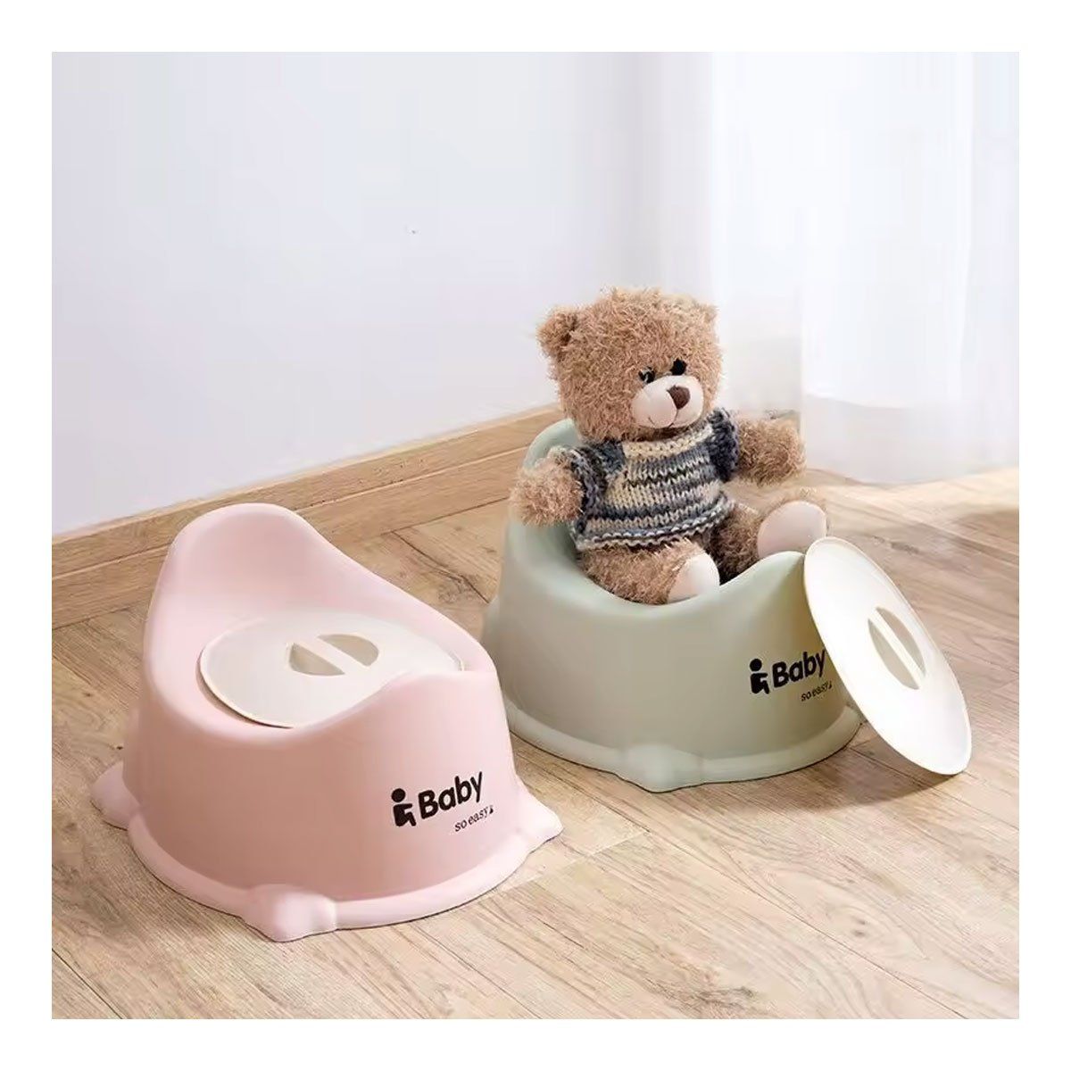 GRETAIL - Bacín Urinario Portátil Entrenamiento Bebes Niños New Rosado