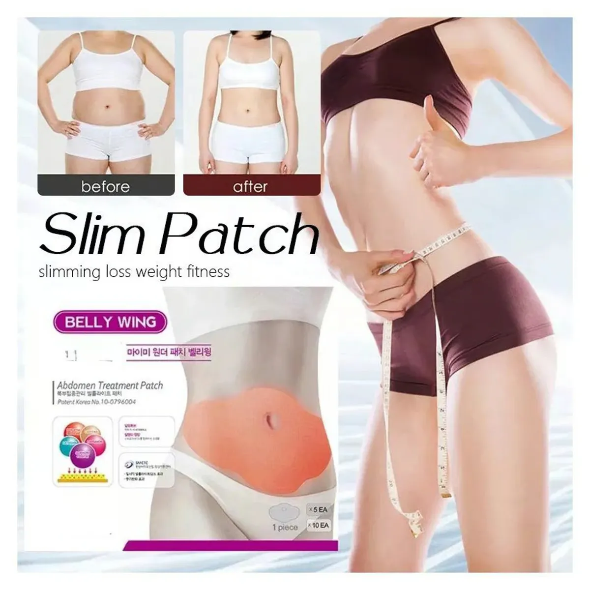 OEM - Parche adelgazante mymi wonder patch original 5 un.