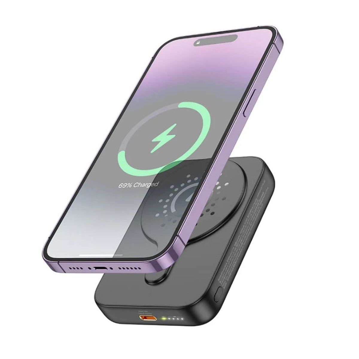 HOCO - Power Bank Magnético Hoco J117A 10000mah Carga Rápida Pd20w