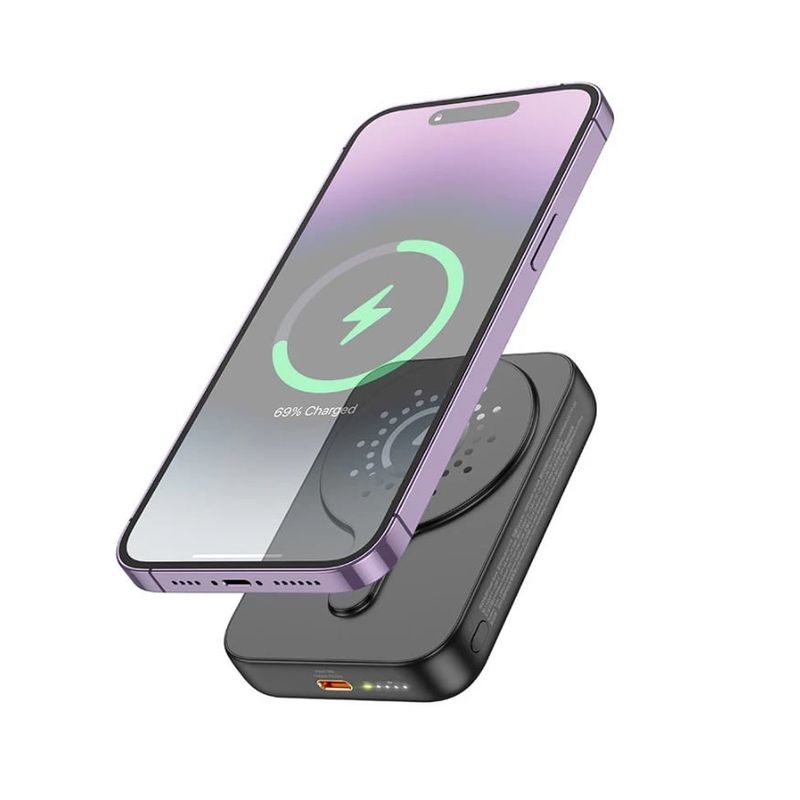 HOCO - Power Bank Magnético Hoco J117A 10000mah Carga Rápida Pd20w