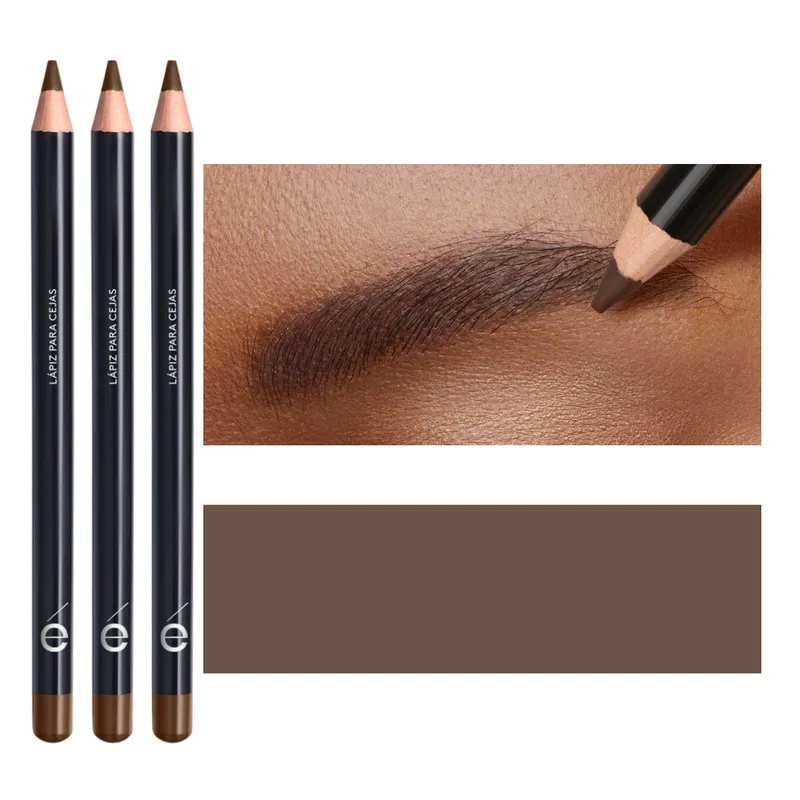 ESIKA - Set x 3 Delineador lápiz para cejas castaño natural (marrón)