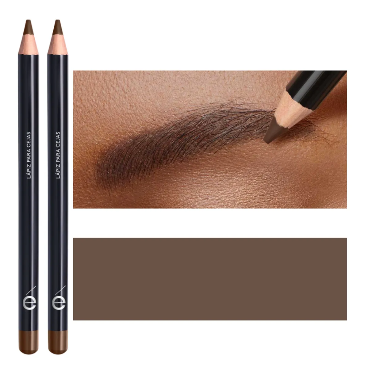 ESIKA - Set x 2 Delineador lápiz cejas castaño natural ésika