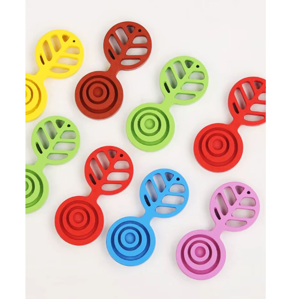 GENERICO - Juego didáctico en madera - Árbol en cascada - Montessori