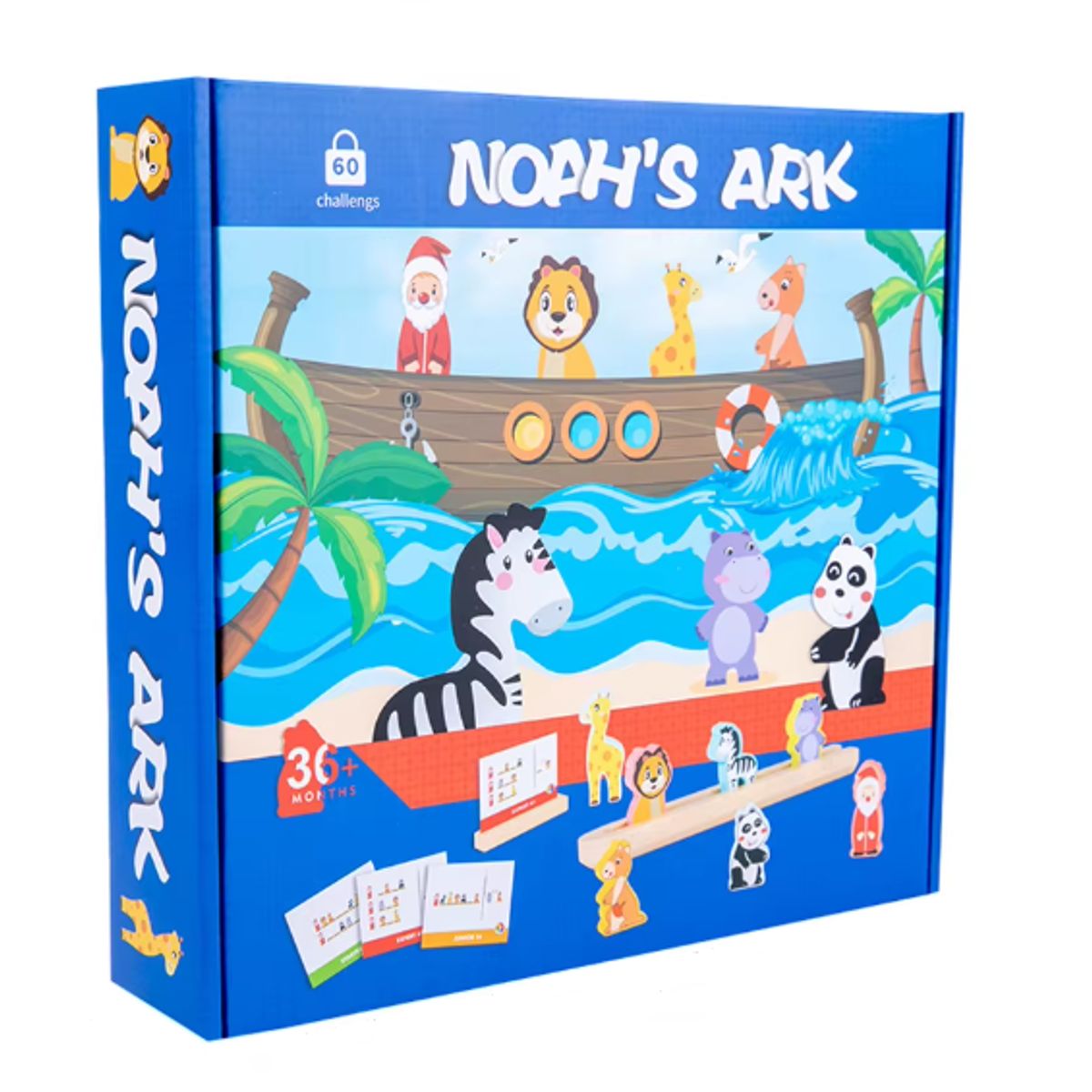 GENERICO - Juego de mesa desafiante - Arca de Noah en madera