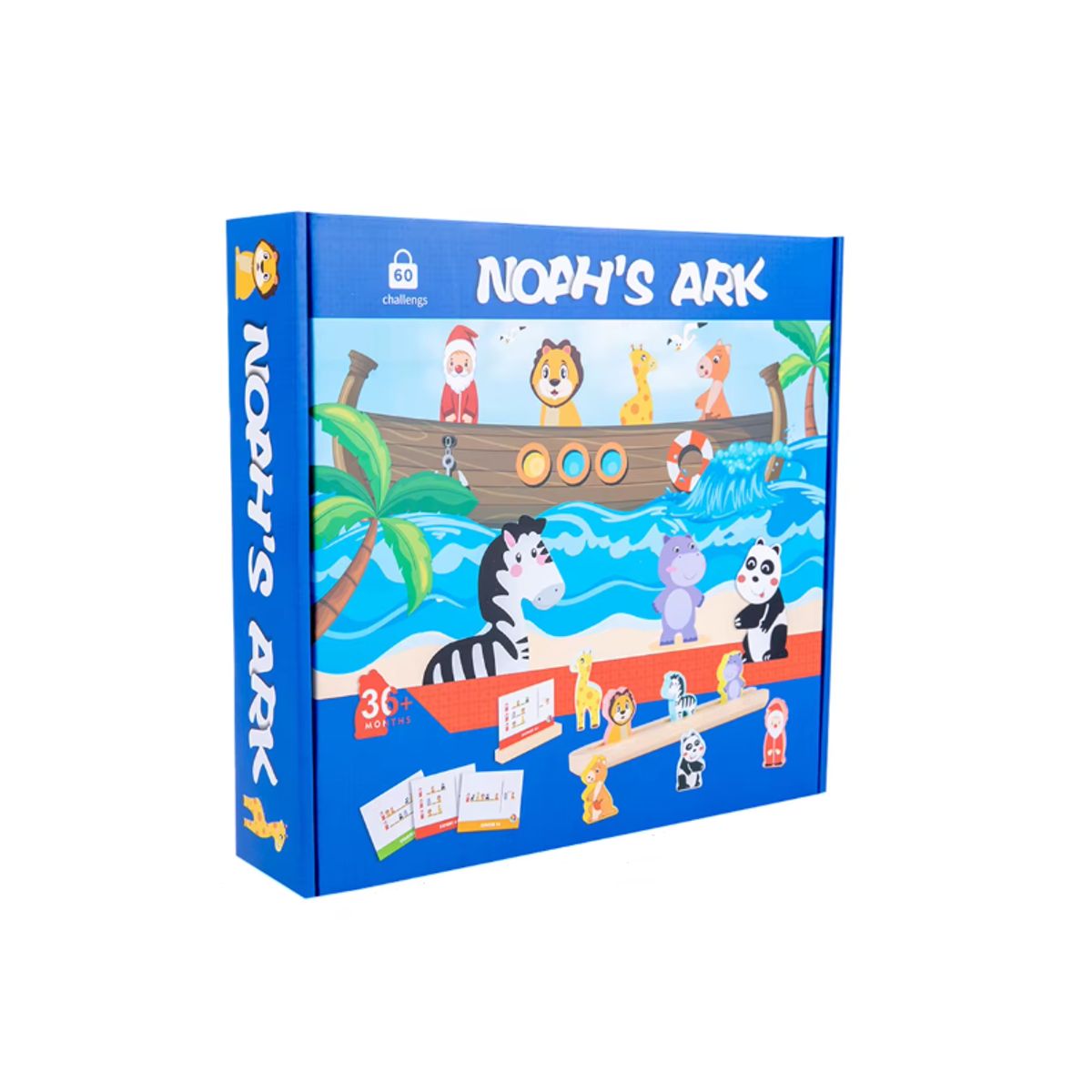 GENERICO - Juego de mesa desafiante - Arca de Noah en madera