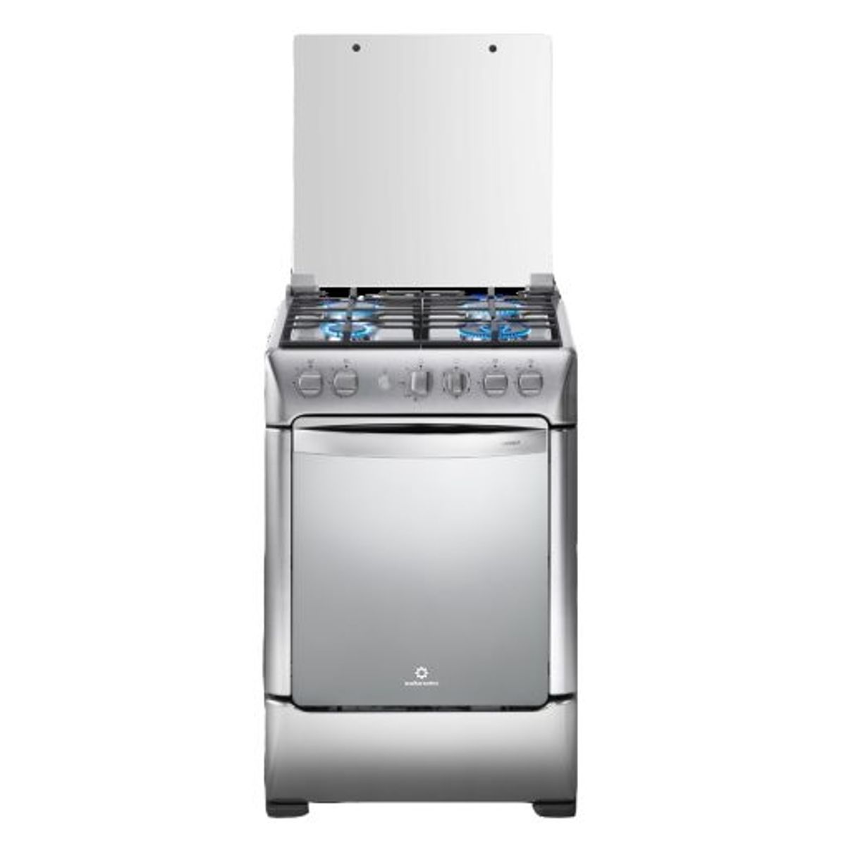 INDURAMA - Cocina 4 Hornillas a Gas Con plancha y grill Croma Indurama FLORENCIA ZAFIRO