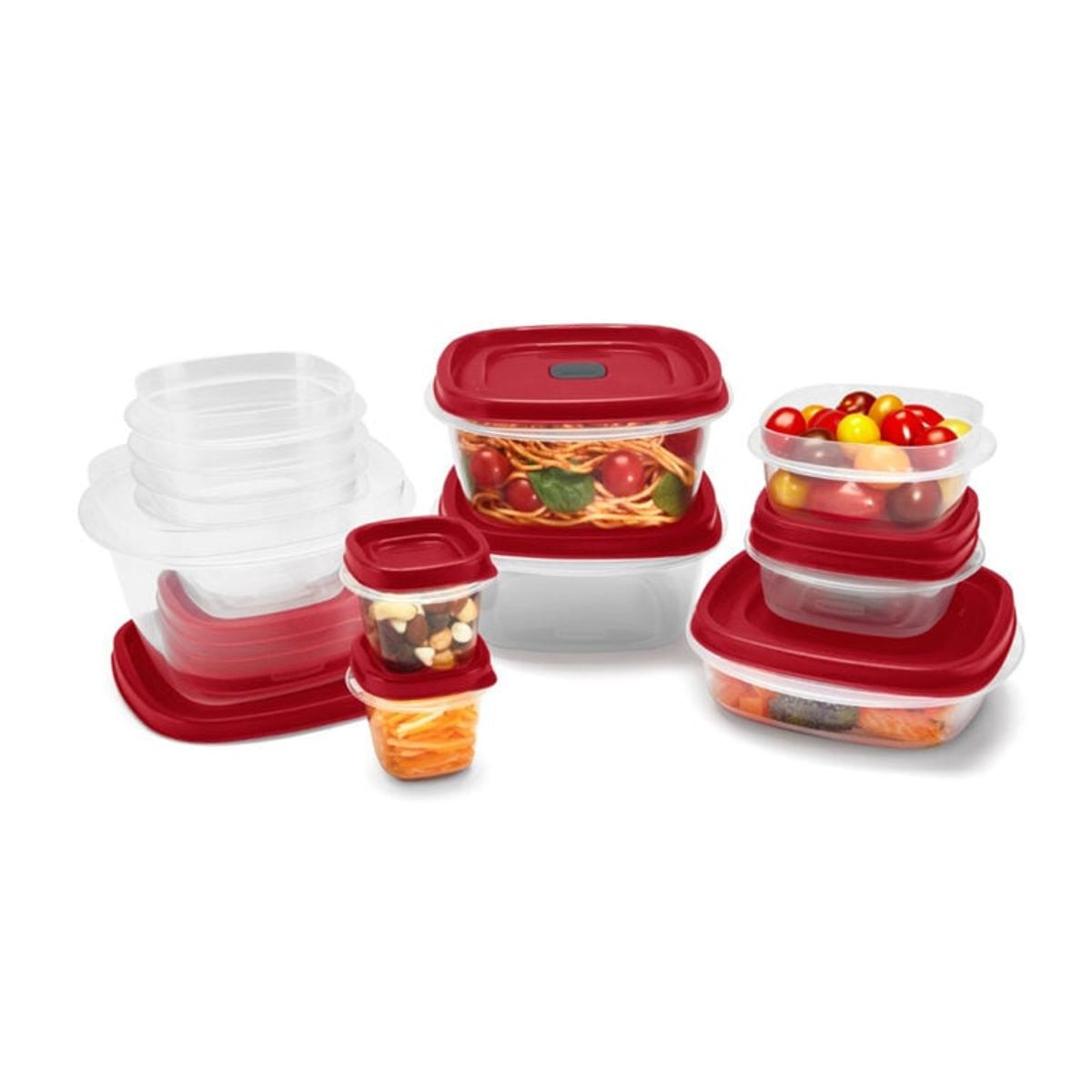RUBBERMAID - Juego de 12 Contenedores de Alimentos Rubbermaid 2112335