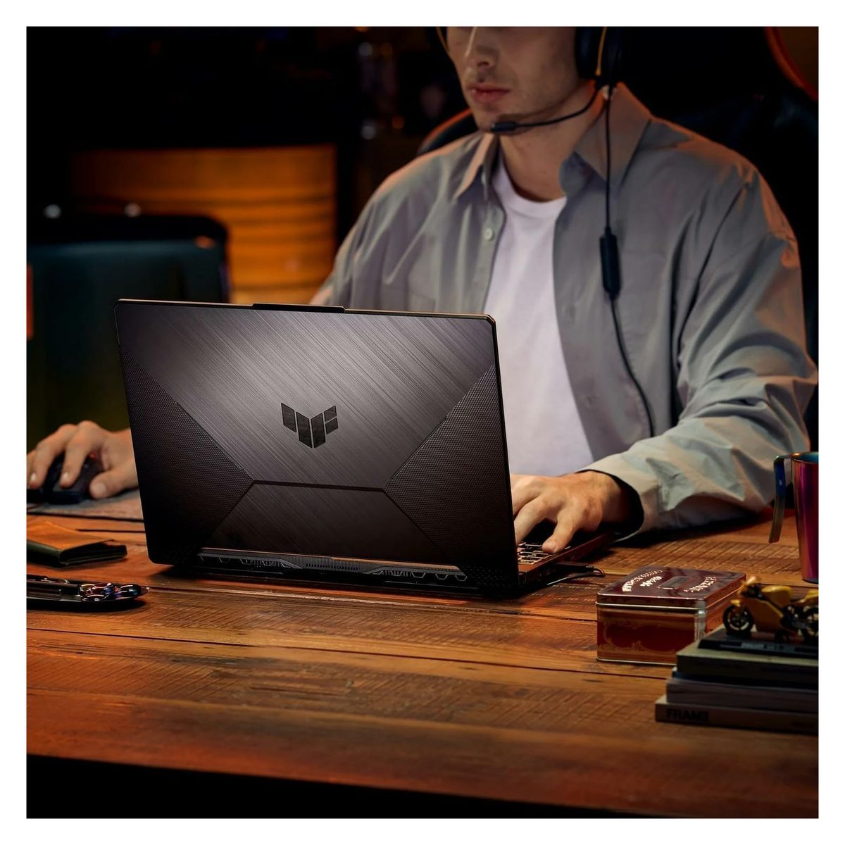 ASUS - ASUS TUF GAMING FA506NCR-HN005W AMD RYZEN 7-7435HS 16GB 512SSD 4GB VIDEO RTX 3050 15.6 FHD WIN 11