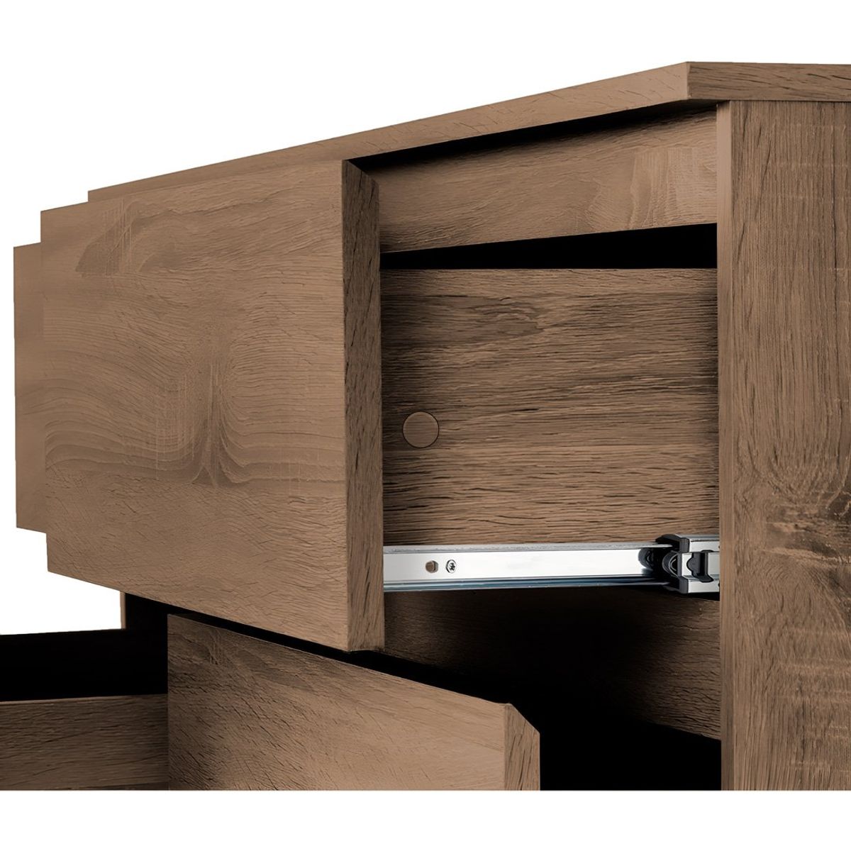 GENERICO - Cómoda Francine 6 Cajones Bellota 100 cm Huk