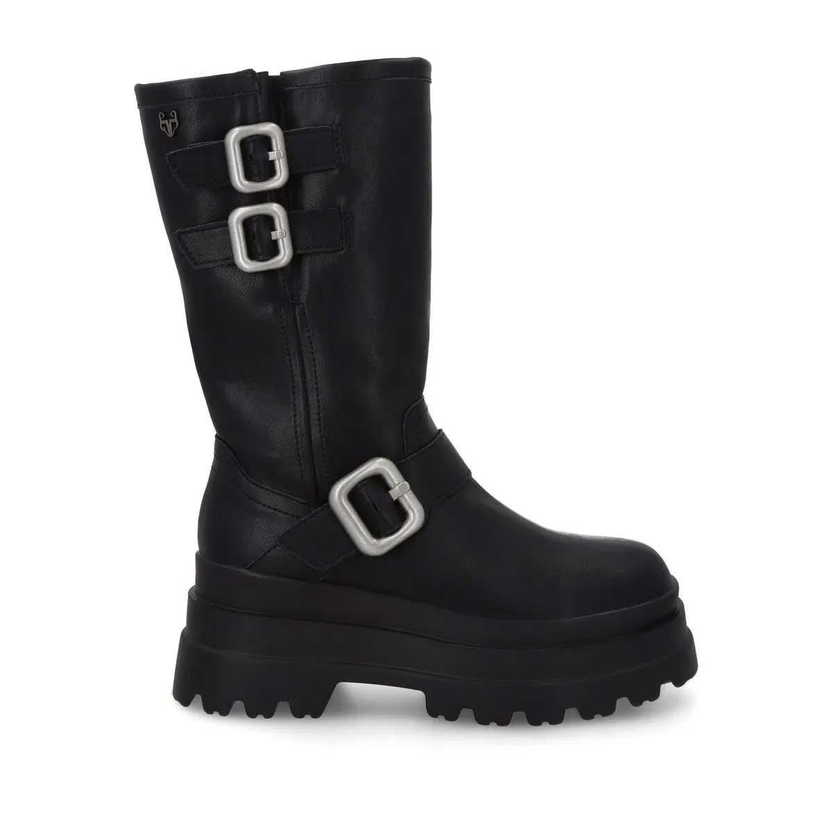 GOTTA - Bota Plataforma Negra Mujer 36037 Gotta