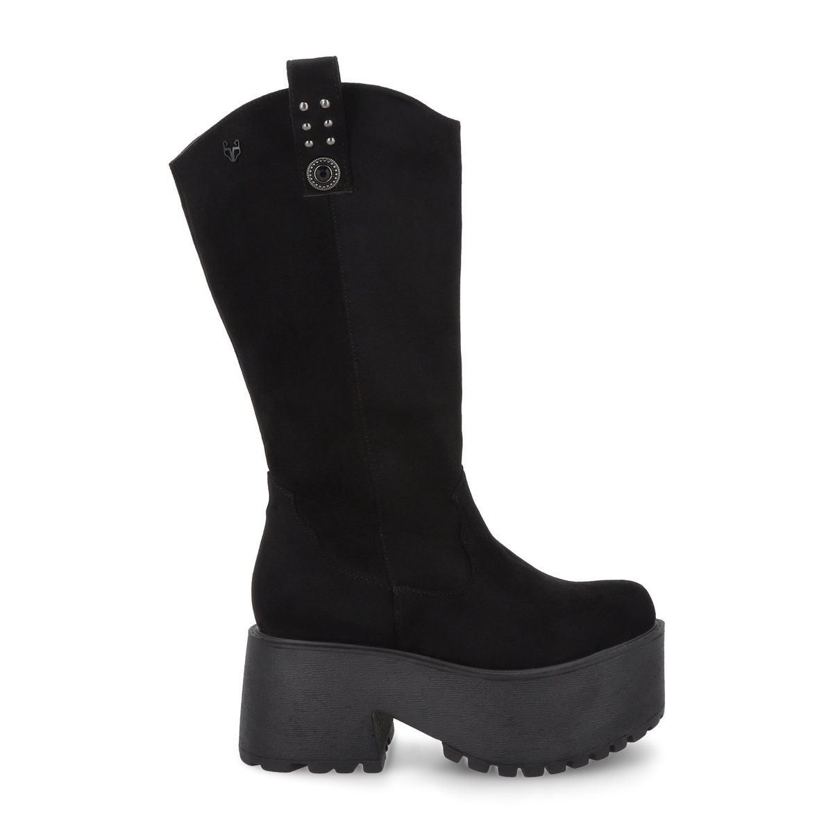 GOTTA - Bota Plataforma Negra Mujer 15170 Gotta