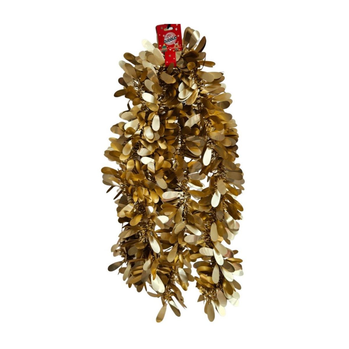 GENERICO - Guirnalda decorativa para fiesta 180 cm x 3 unid. - Dorada