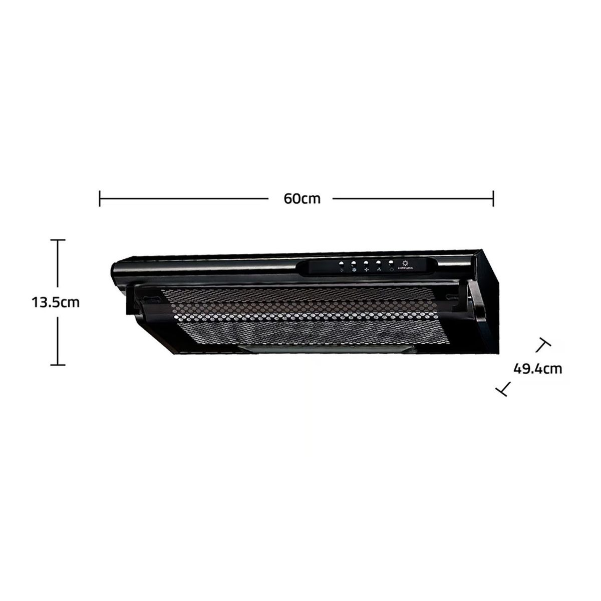 INDURAMA - Campana extractora Indurama CEI 602NE