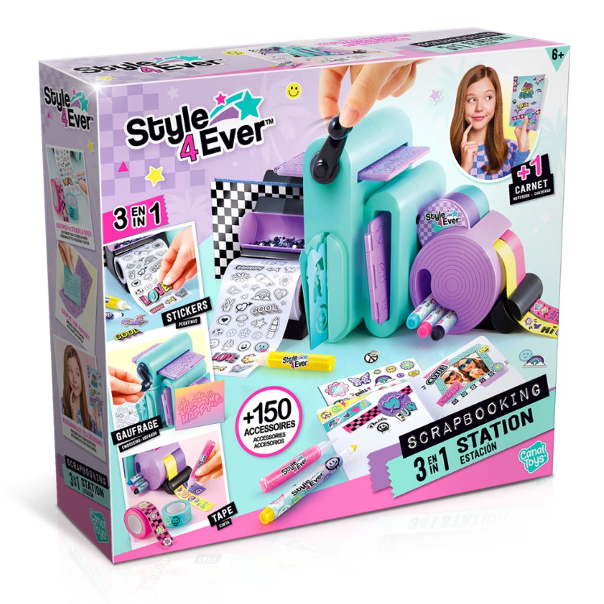 CANAL TOYS - SET SCRAPBOOKING STUDIO STYLE 4 EVER