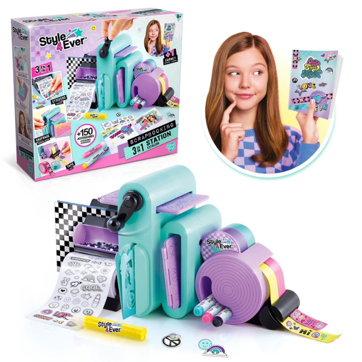 CANAL TOYS - SET SCRAPBOOKING STUDIO STYLE 4 EVER