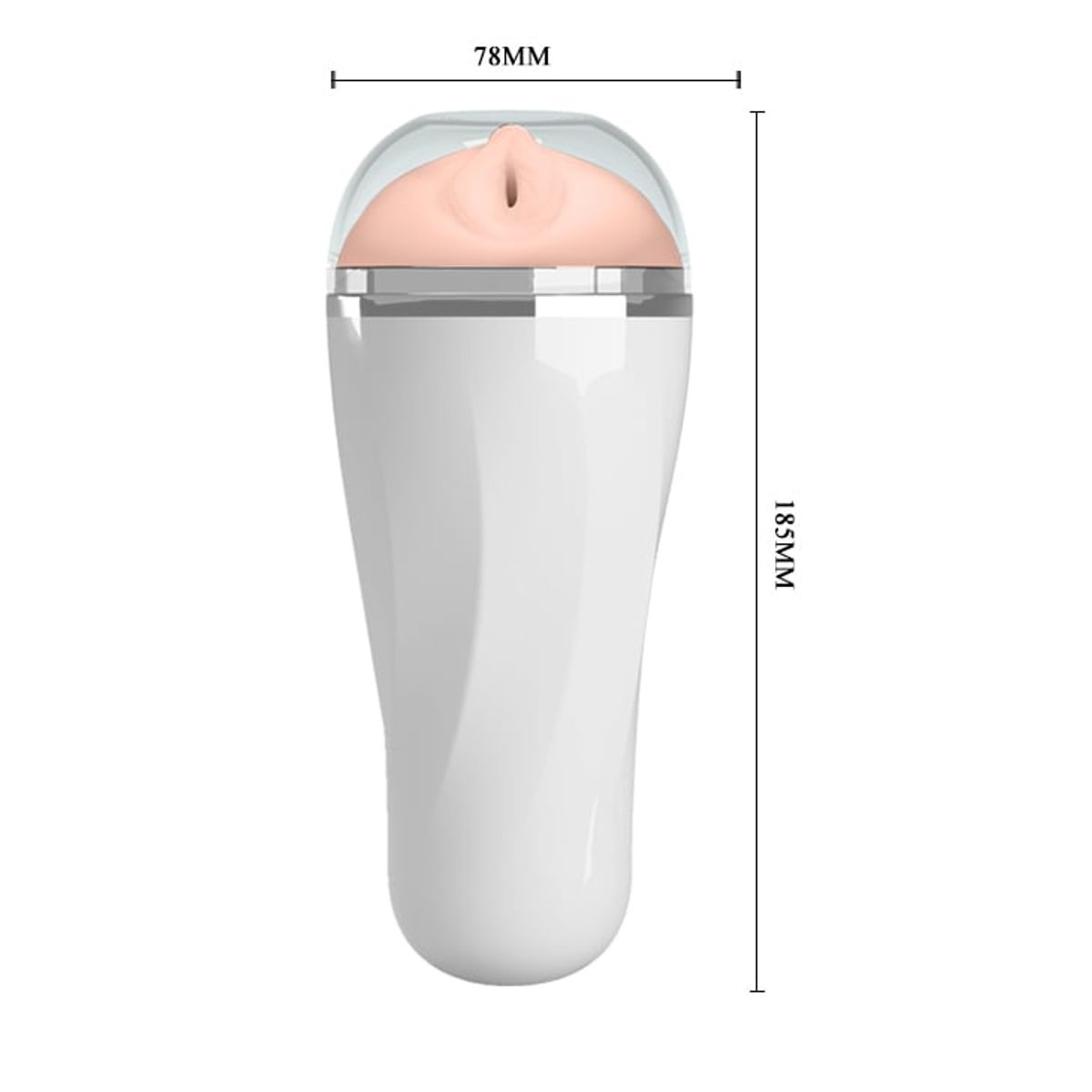 PRETTY LOVE - Masturbador Hombre Forma Vulva Textura Realista Flexible Suave