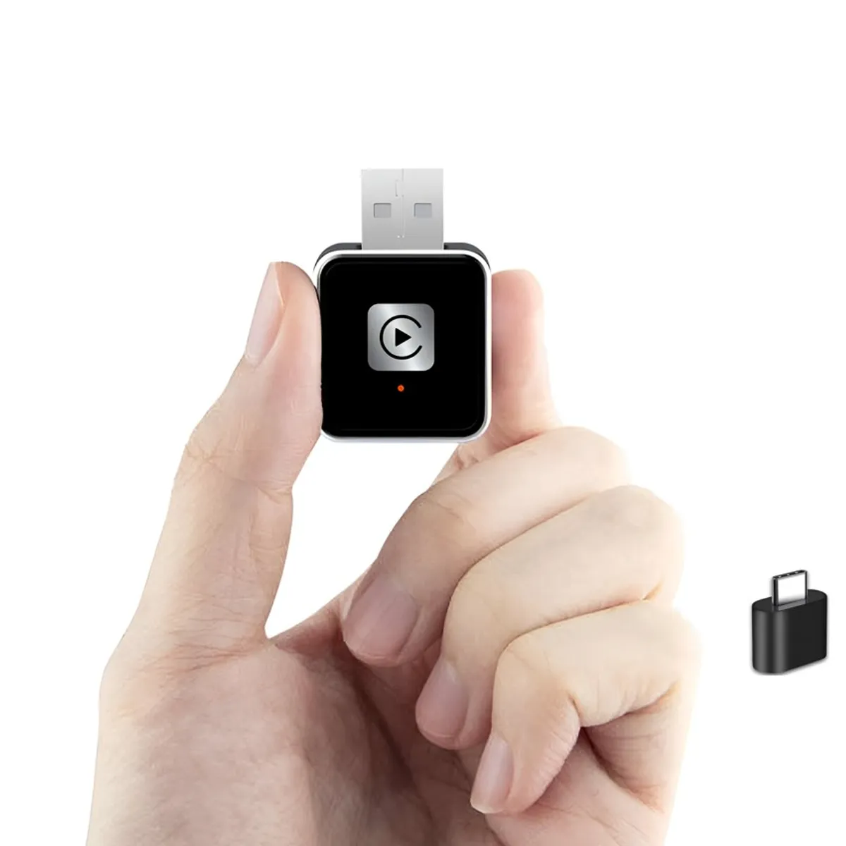 AUTOTECH - Mini-Adaptador Apple CarPlay y Android Auto Inalámbrico Original