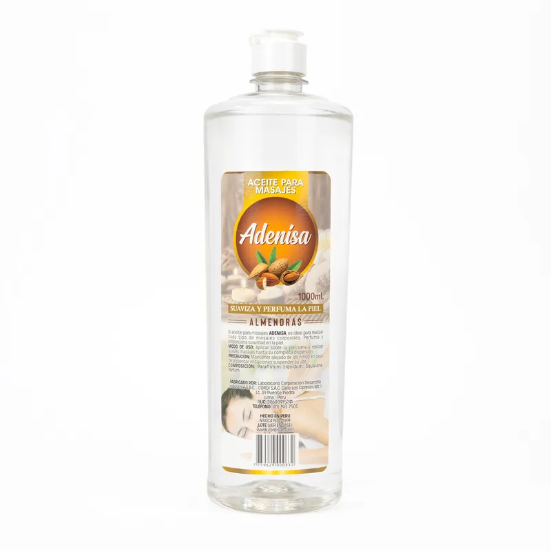 GENERICO - Aceite Para Masajes Almendras ADENISA FCO 1000 ML