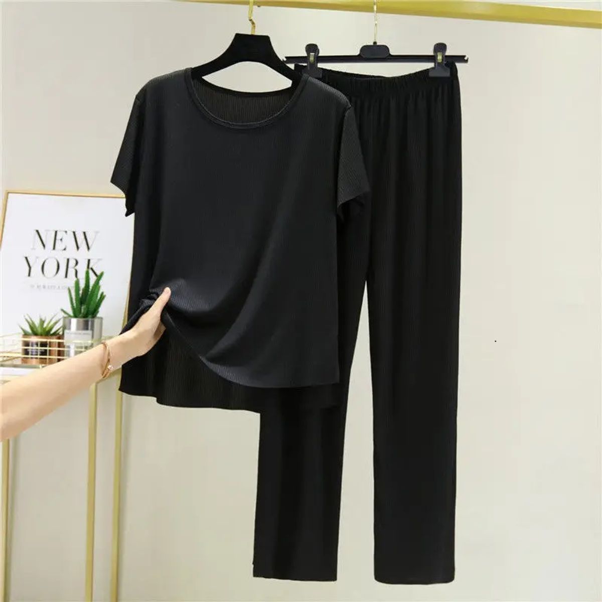 GENERICO - Conjunto de pijama 3 piezas