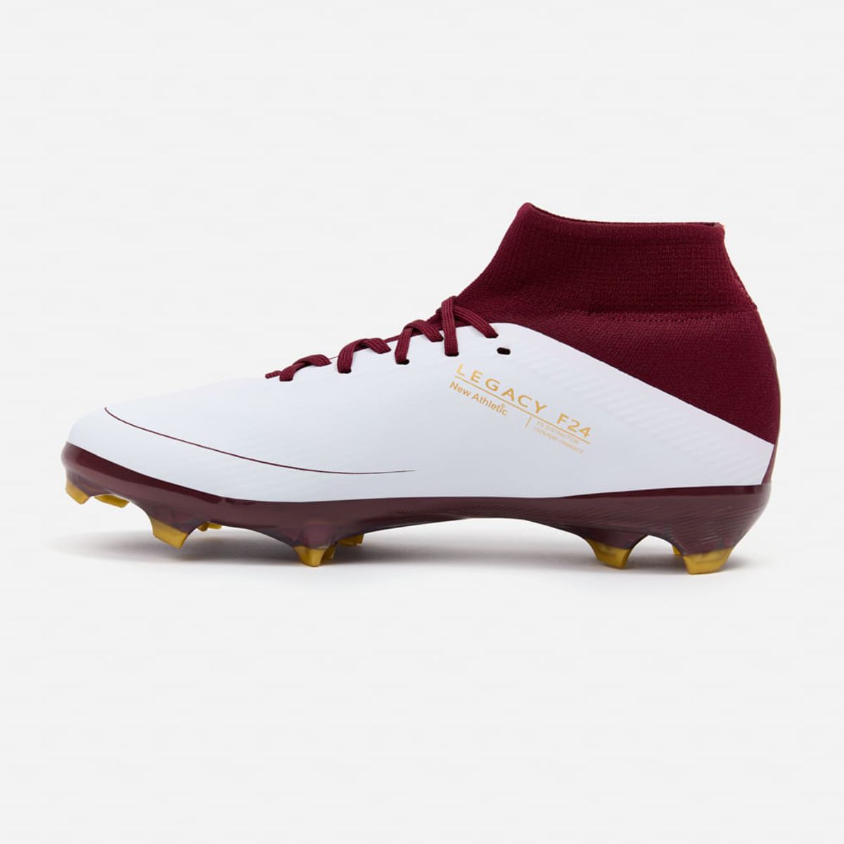 NEW ATHLETIC - Zapatillas New Athletic Football Guets129 Blanco Con Vino Hombre