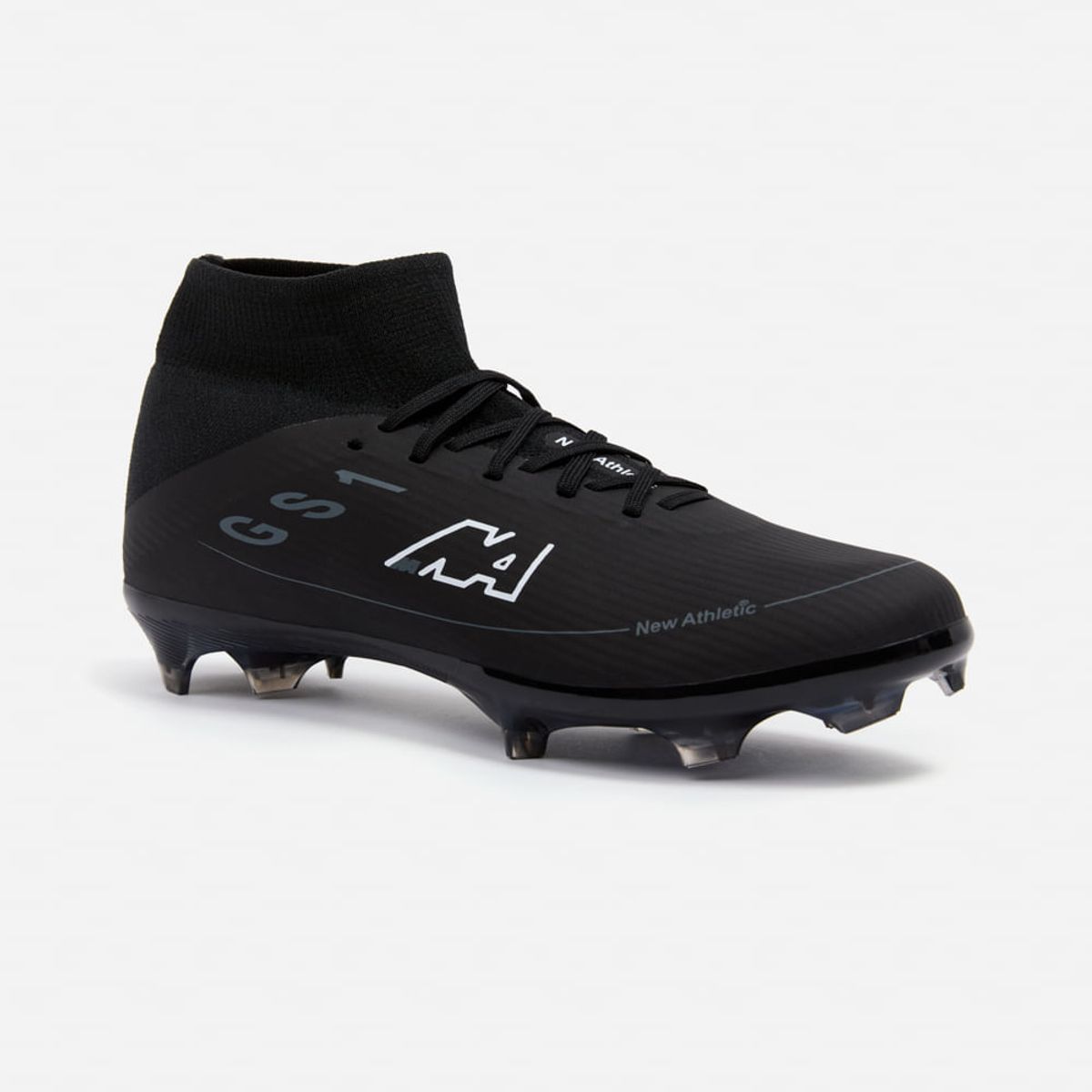 NEW ATHLETIC - Zapatillas New Athletic Football Guets129 Negro Con Blanco Hombre
