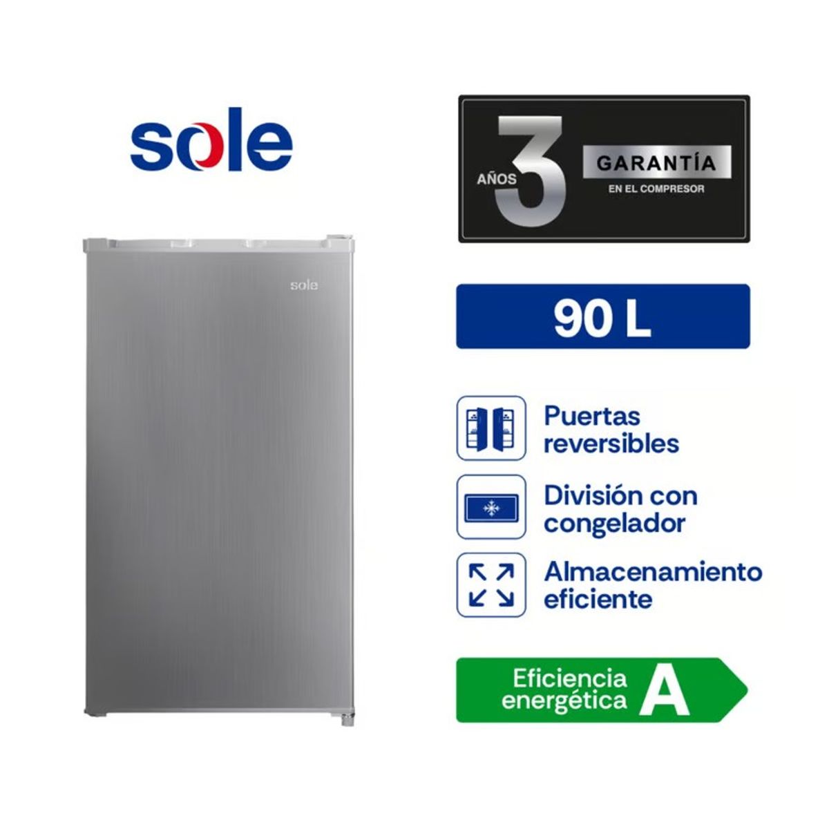 SOLE - Frigobar 90L FRIGSOL90I Sole