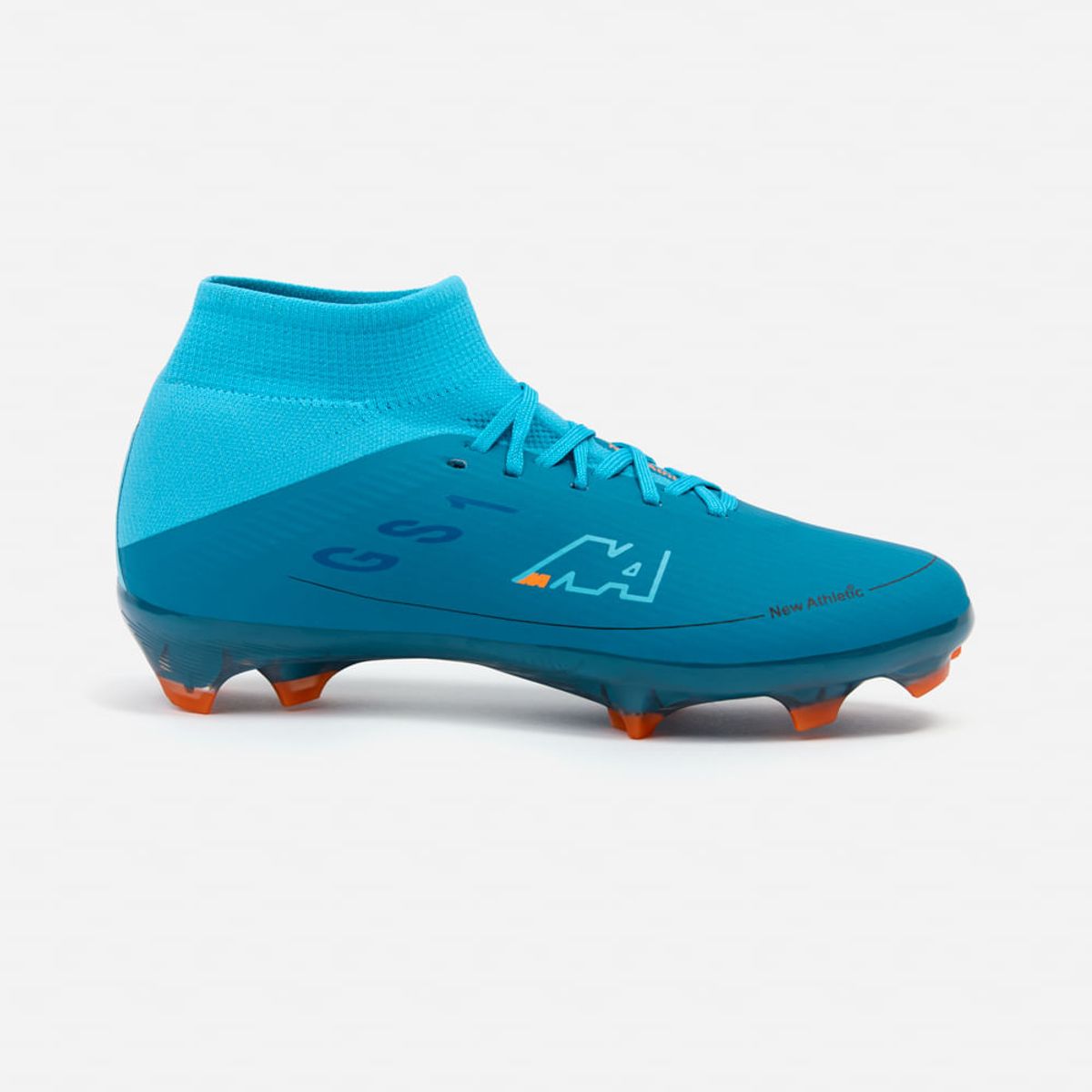 NEW ATHLETIC - Zapatillas New Athletic Football Guets129 Azulino Con Turquesa Juvenil