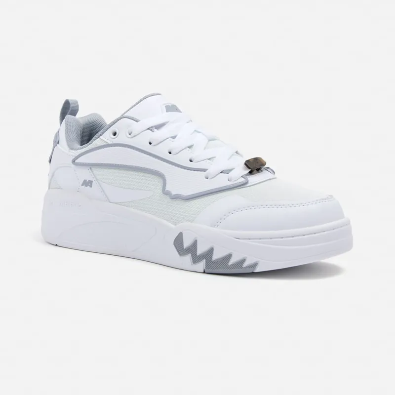 NEW ATHLETIC - Zapatillas New Athletic Skateboarding Kuel101 Blanco Con Gris Hombre