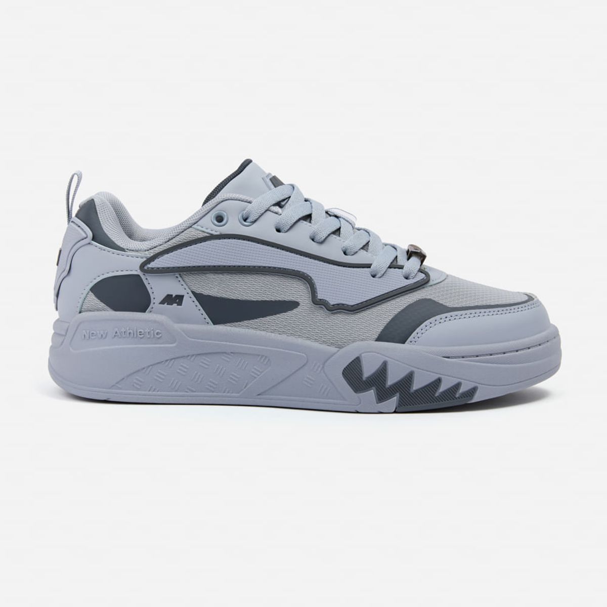 NEW ATHLETIC - Zapatillas New Athletic Skateboarding Kuel101 Gris Con Plomo Hombre