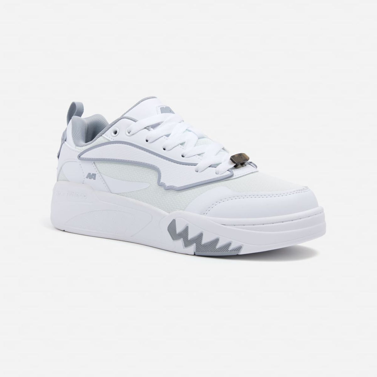 NEW ATHLETIC - Zapatillas New Athletic Skateboarding Kuel101 Blanco Con Gris Mujer