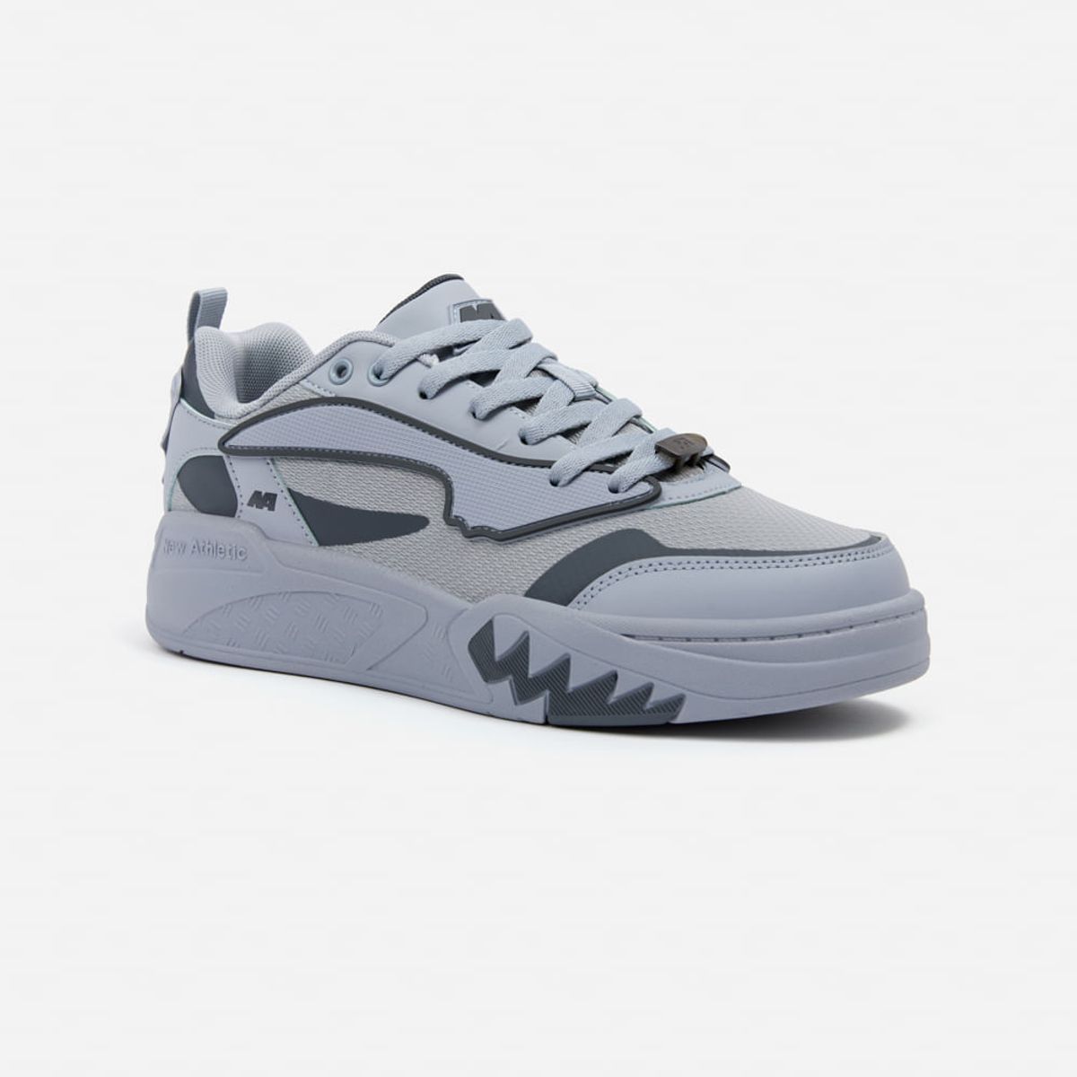 NEW ATHLETIC - Zapatillas New Athletic Skateboarding Kuel101 Gris Con Plomo Mujer