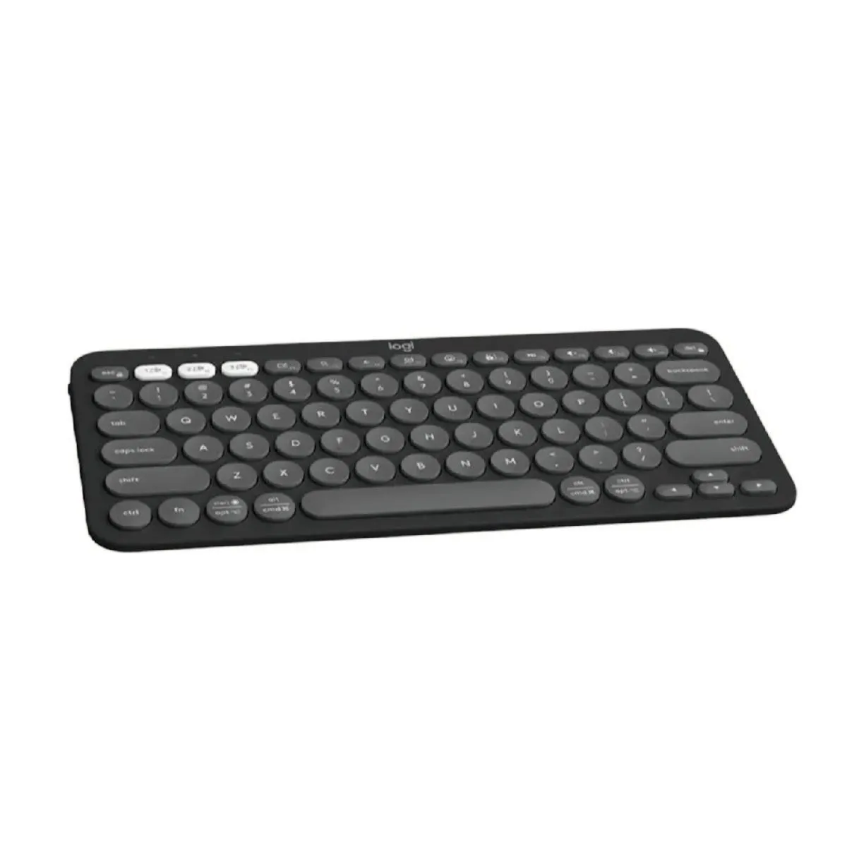 LOGITECH - Teclados Logitech Pebble 2 K380S Bluetooth/wireless SP Grafito