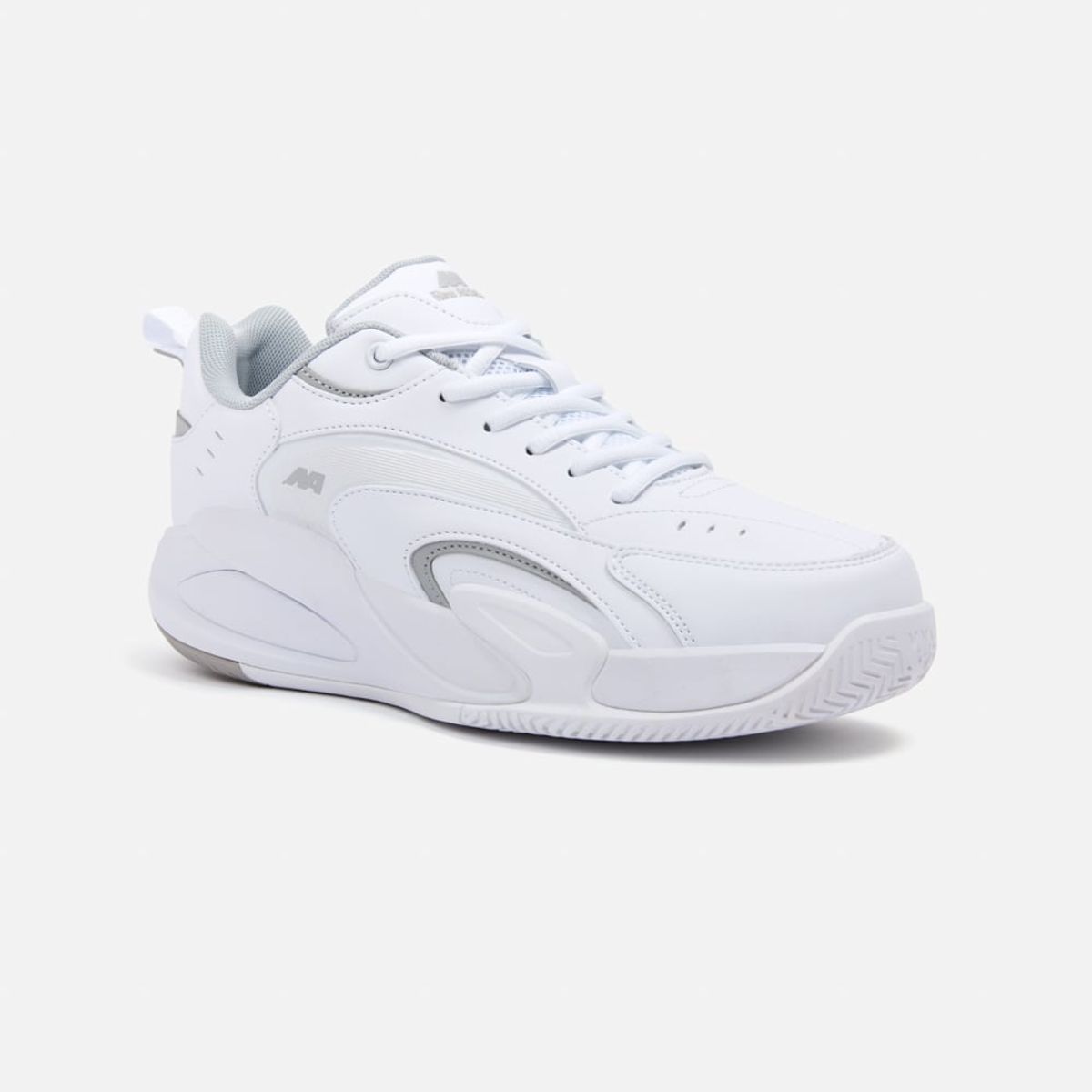 NEW ATHLETIC - Zapatillas New Athletic Tennis Streeth28 Blanco Con Gris Mujer