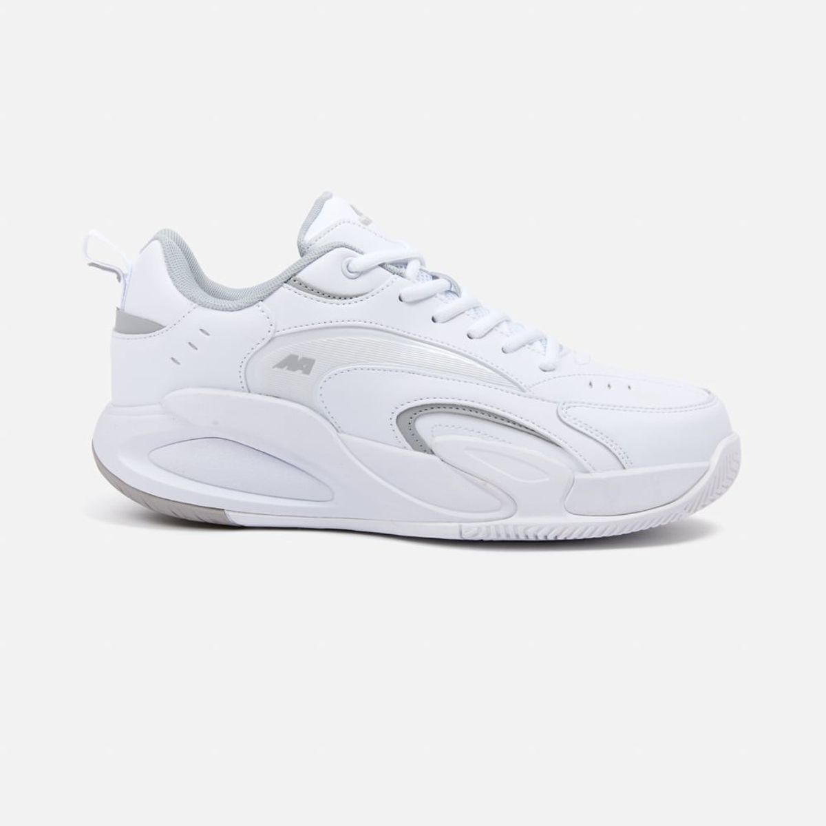 NEW ATHLETIC - Zapatillas New Athletic Tennis Streeth28 Blanco Con Gris Mujer