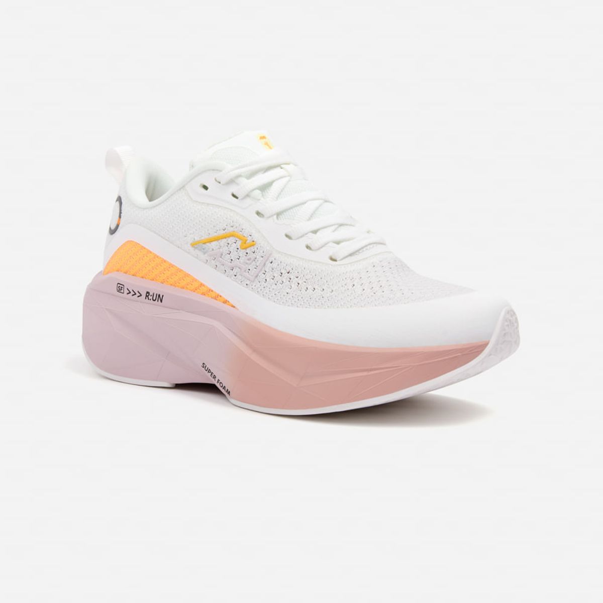 NEW ATHLETIC - Zapatillas New Athletic Running Foam149 Crema Con Naranja Mujer