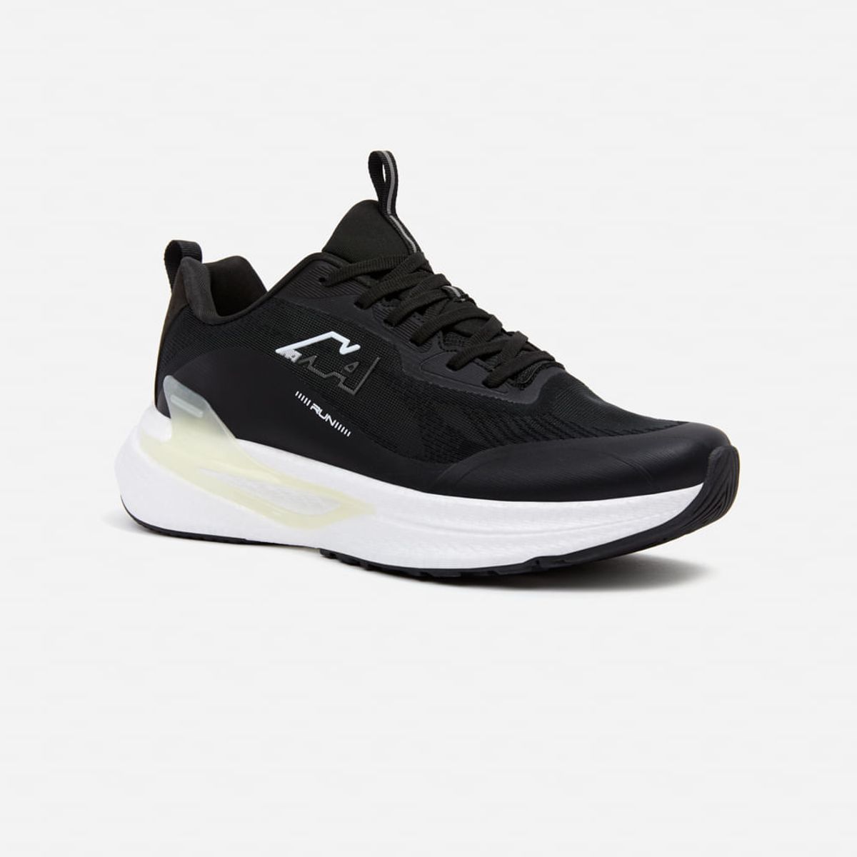 NEW ATHLETIC - Zapatillas New Athletic Running Foam153 Negro Con Crema Mujer