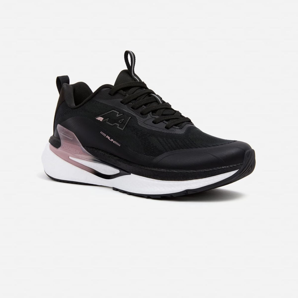 NEW ATHLETIC - Zapatillas New Athletic Running Foam153 Negro Con Lila Mujer