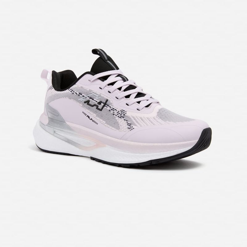 NEW ATHLETIC - Zapatillas New Athletic Running Foam153 Lila Con Negro Mujer