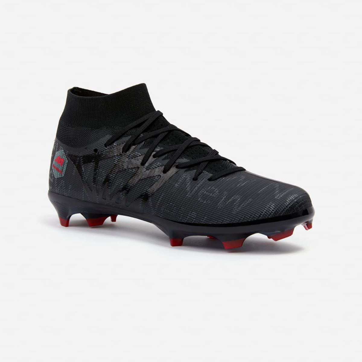 NEW ATHLETIC - Zapatillas New Athletic Football Chuggu127 Negro Con Rojo Juvenil