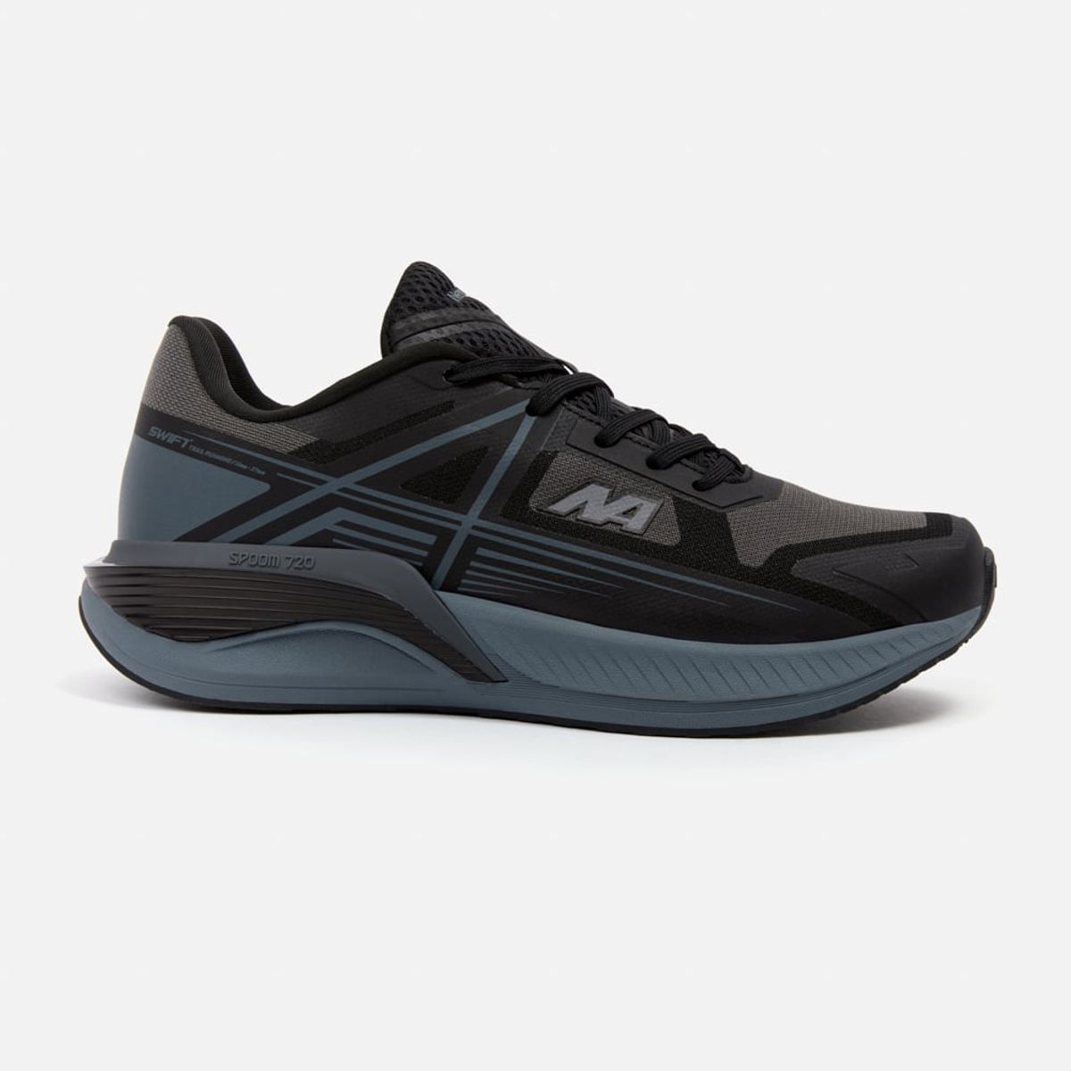 NEW ATHLETIC - Zapatillas New Athletic Running Spoom116 Negro Con Plomo Hombre