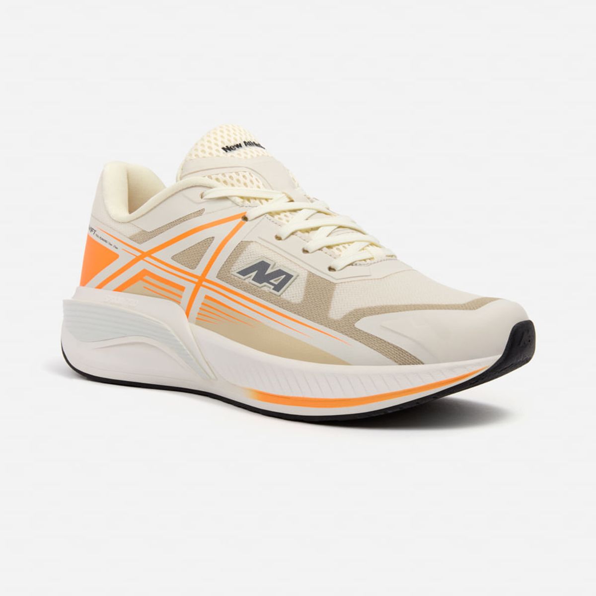 NEW ATHLETIC - Zapatillas New Athletic Running Spoom116 Crema Con Naranja Hombre