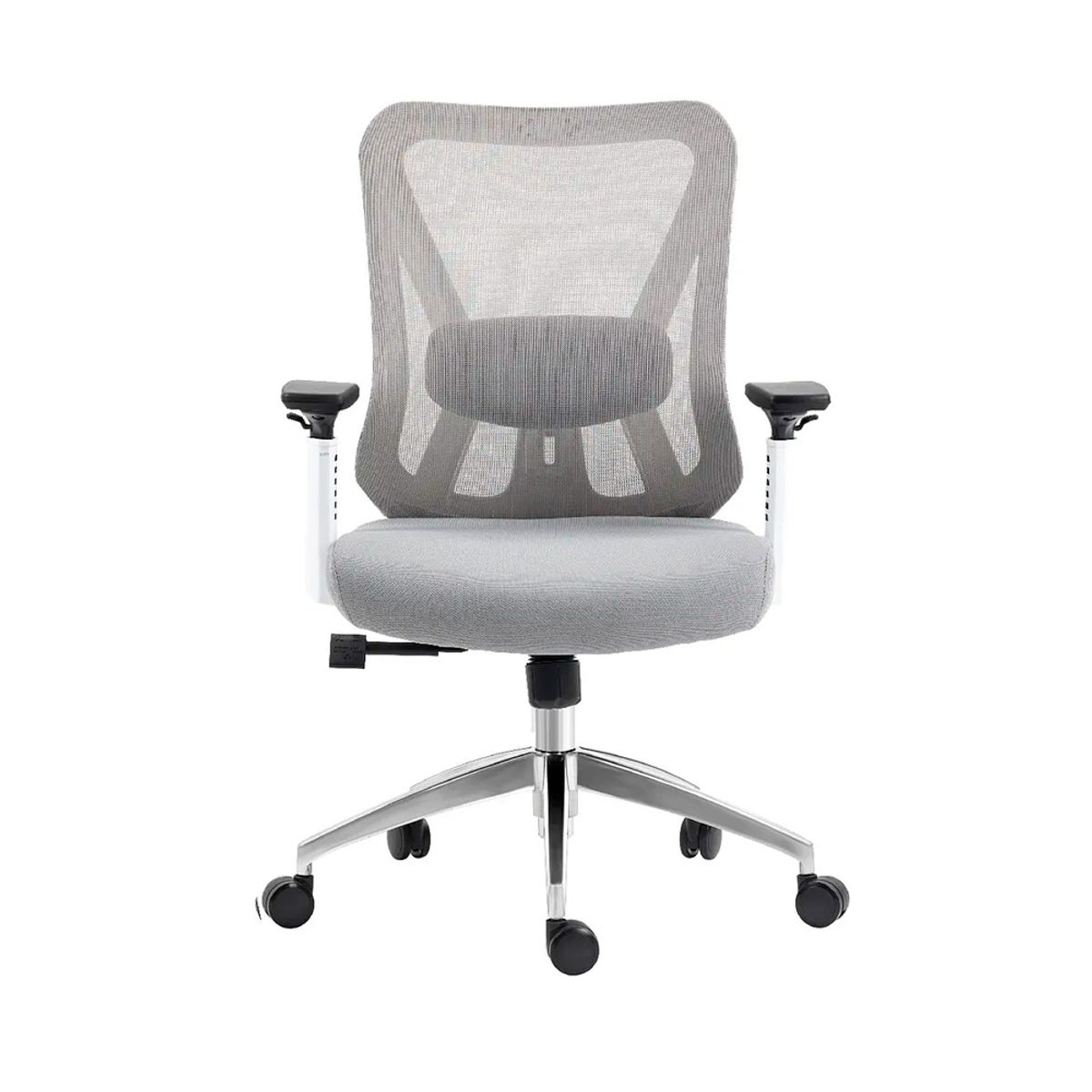 OFIDEAS - Silla de Oficina Presidencial Syncro Brazo 3D Smart Gris Ofideas
