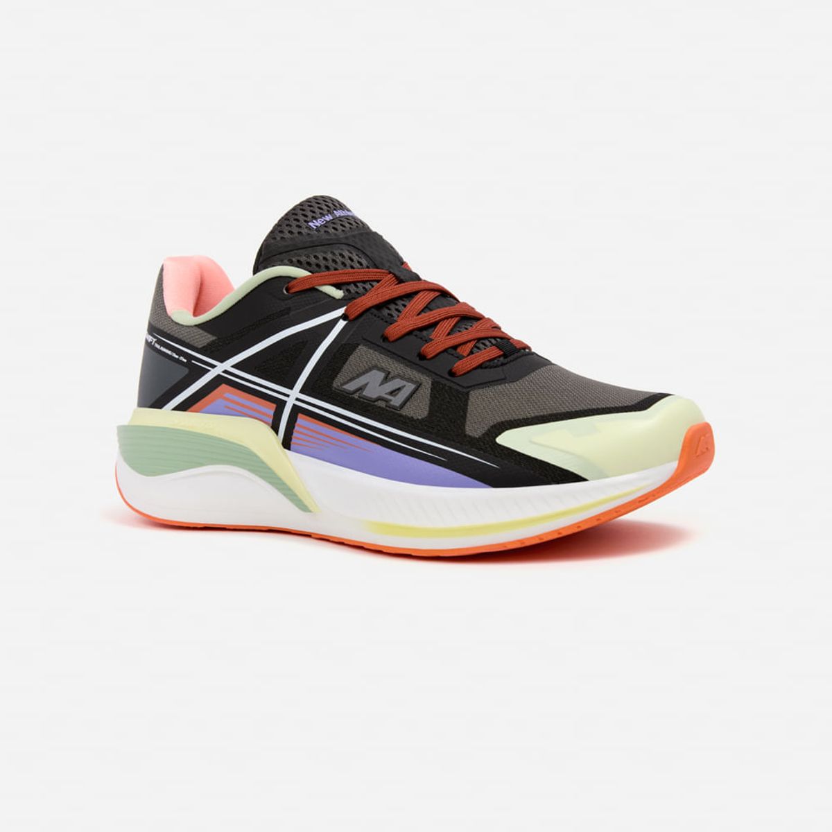 NEW ATHLETIC - Zapatillas New Athletic Running Spoom116 Negro Con Azul Claro Mujer