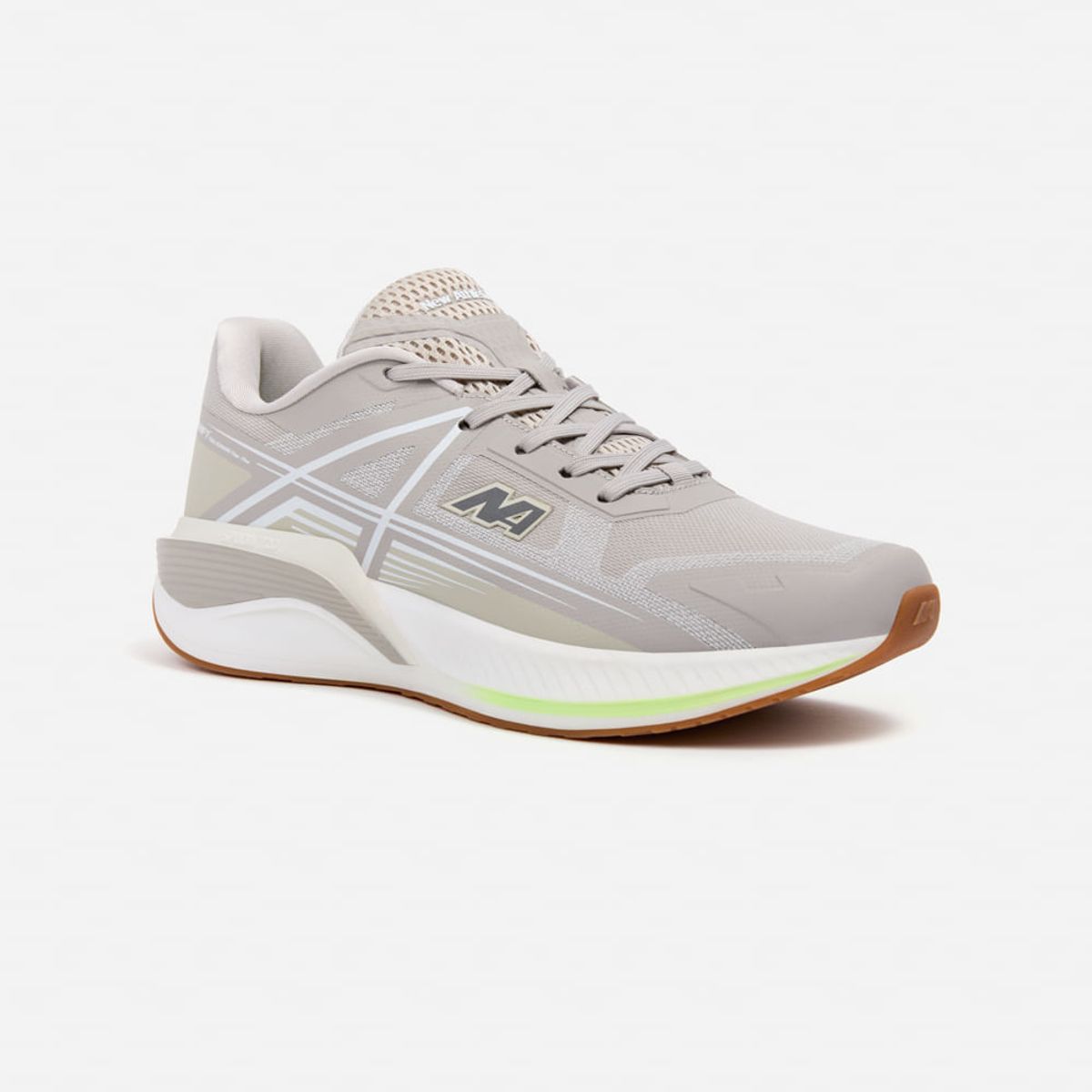 NEW ATHLETIC - Zapatillas New Athletic Running Spoom116 Gris Con Beige Mujer