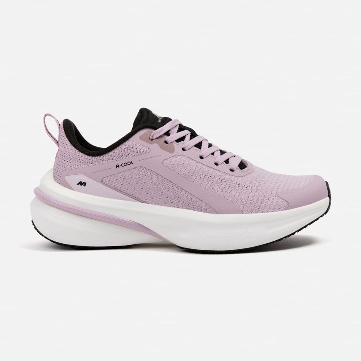 NEW ATHLETIC - Zapatillas New Athletic Running Spoom132 Lila Con Negro Mujer