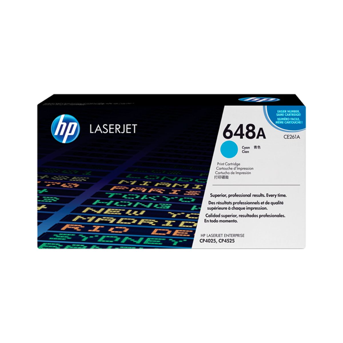 HP - TONER HP CE261A 648A LJ CP4525 CYAN 11KPG PN CE261A