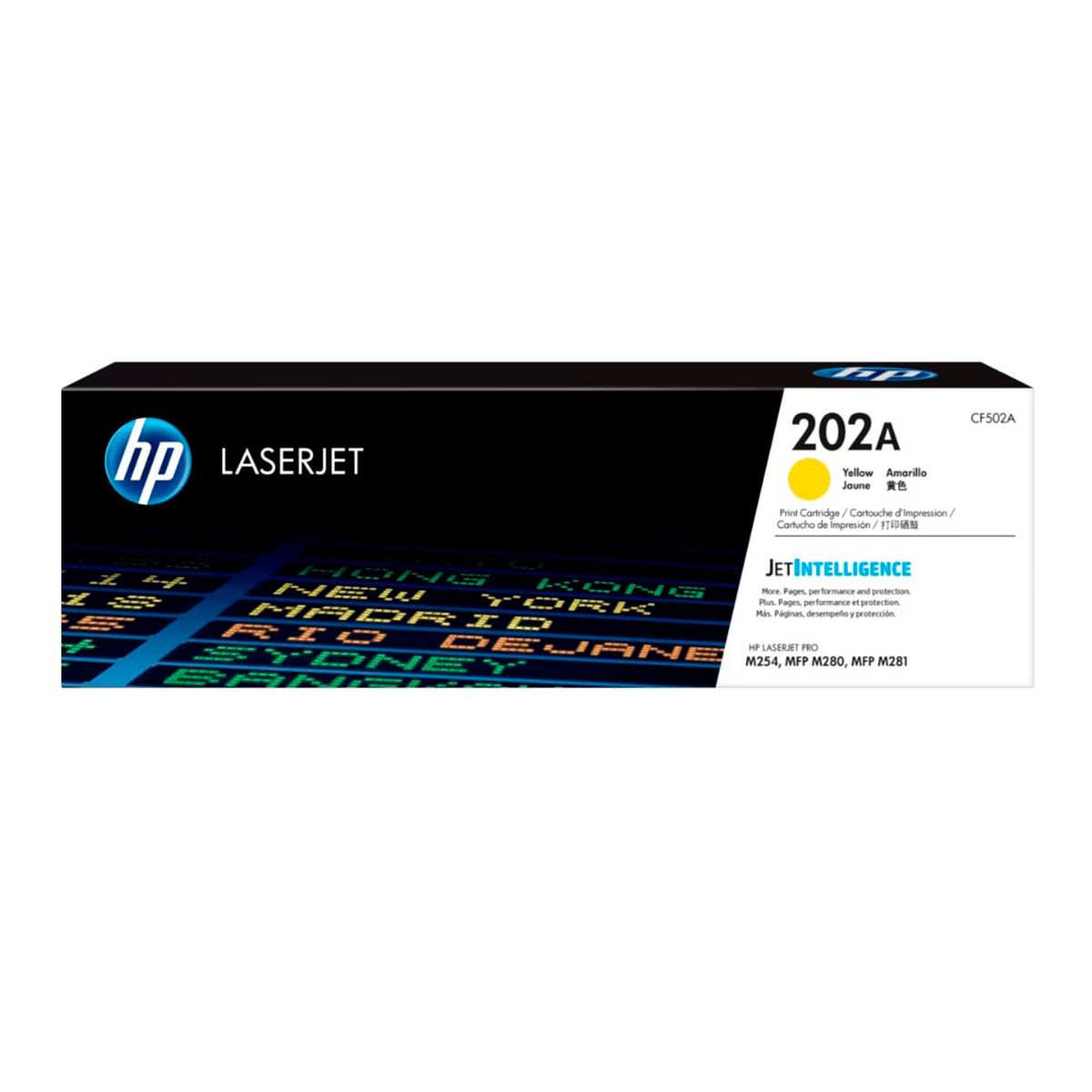 HP - TONER HP CF502A 202A YELLOW LJ PRO M254 13 KPGS PN CF502A