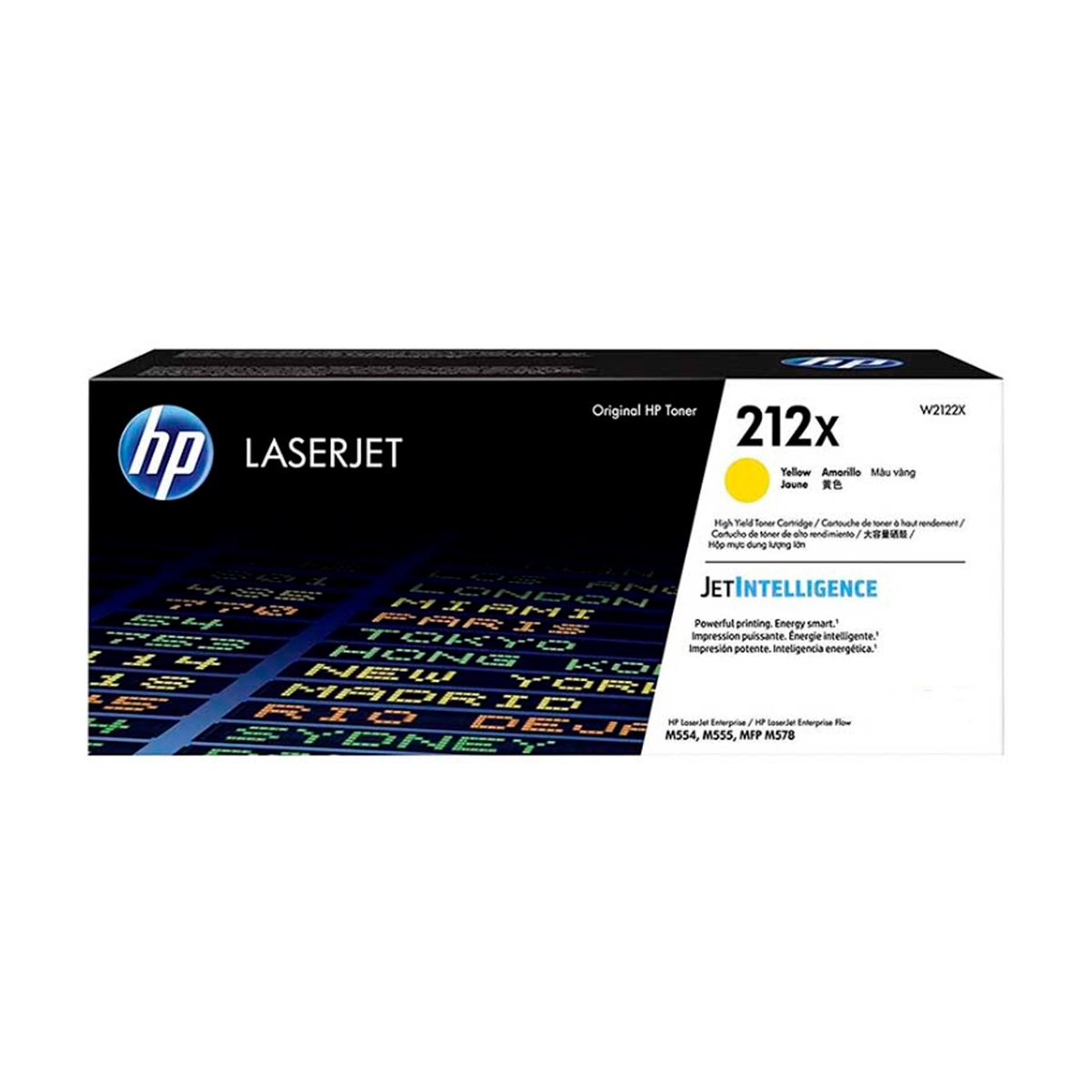 HP - TONER HP W2122X 212X LJ M555 AMARILLO 10 KPGS PN W2122X