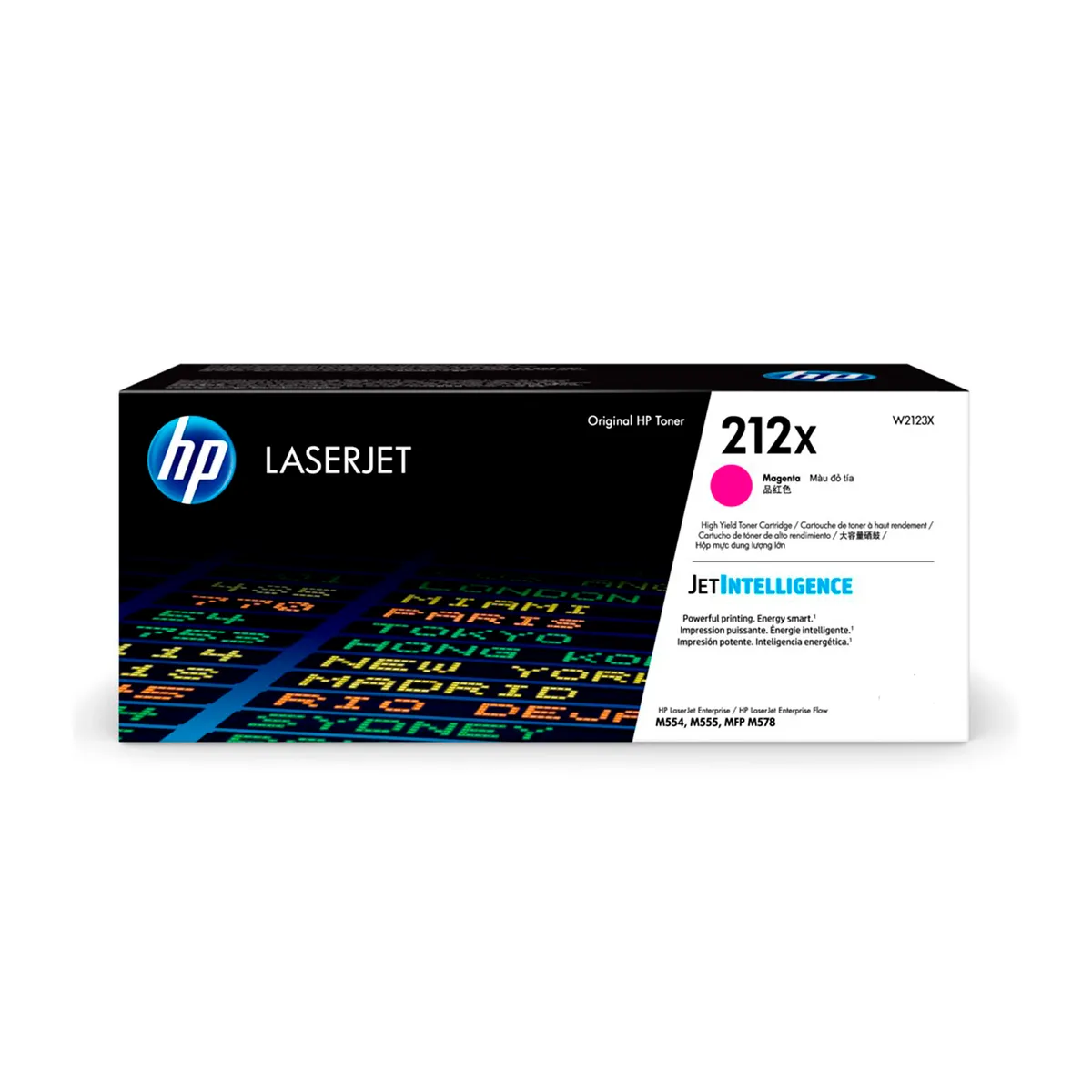 HP - TONER HP W2123X 212X LJ M555 MAGENTA 10 KPGS PN W2123X