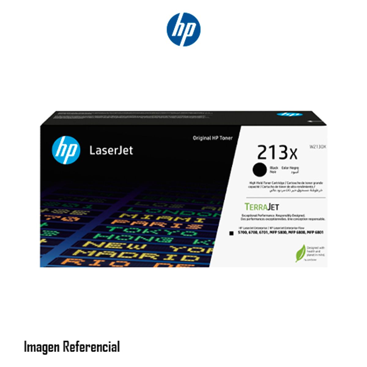 HP - TONER HP W2130X 213X LJ 5800 ENT NEGRO 9000 PGS PN  W2130X